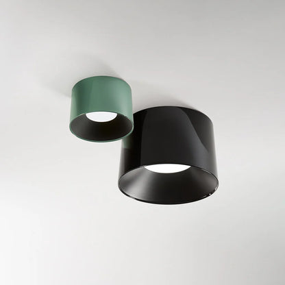 PLAFONIERA CILINDRICA LED 2 MISURE 2 COLORI