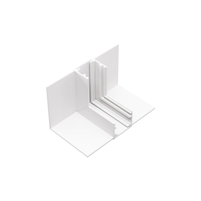 ANGOLO MECCANICO A 90° PER INSTALLAZIONE SOFFITTO/PARETE PER BINARIO GEA MAGNETICO