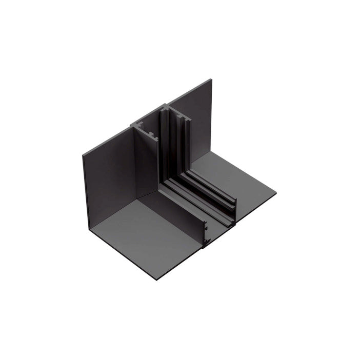 ANGOLO MECCANICO A 90° PER INSTALLAZIONE SOFFITTO/PARETE PER BINARIO GEA MAGNETICO