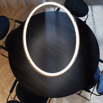 Lampada a sospensione Nobu ovale Redo