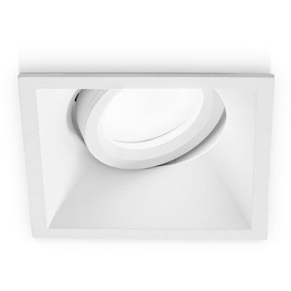 Faretto incasso quadrato Gea Led 240/241 7W LED IP20 spot direzionabile