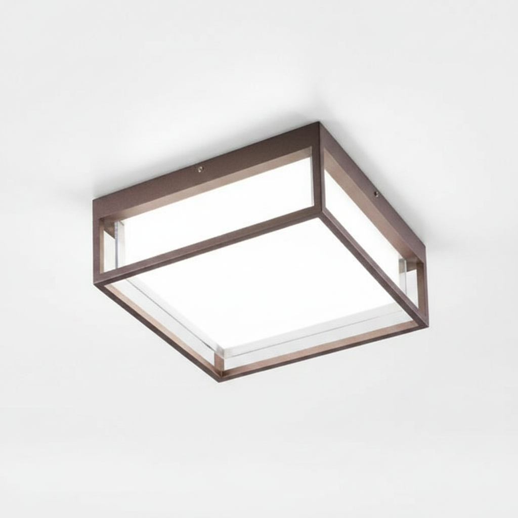 Plafoniera esterno Gea Led GES2090 GES 2091 GES 2092 LED IP65 moderno alluminio soffitto parete