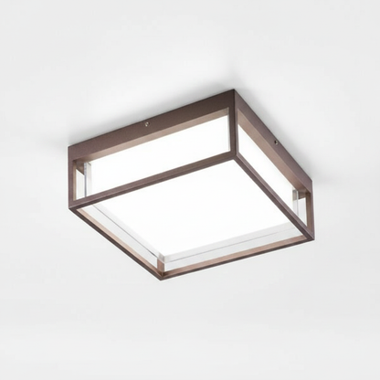 Plafoniera esterno Gea Led GES2090 GES 2091 GES 2092 LED IP65 moderno alluminio soffitto parete