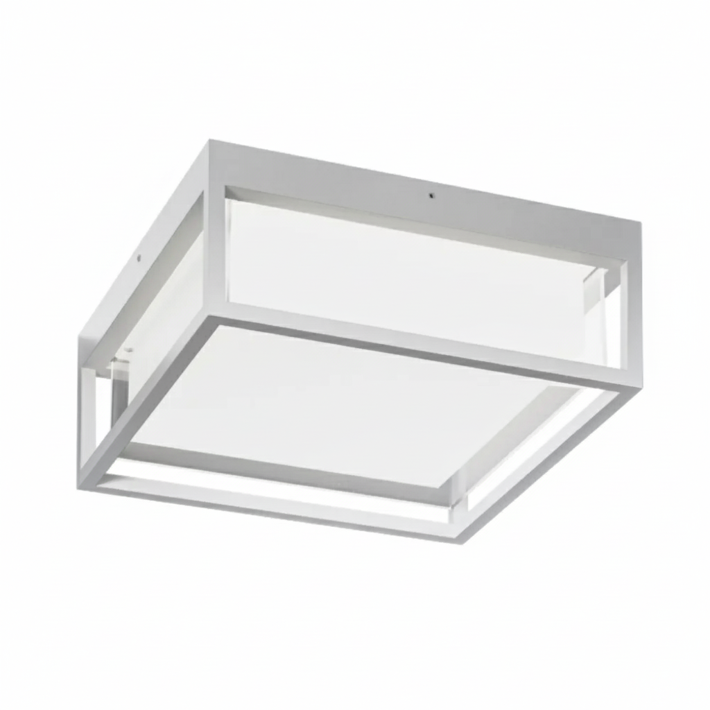 Plafoniera esterno Gea Led GES2090 GES 2091 GES 2092 LED IP65 moderno alluminio soffitto parete