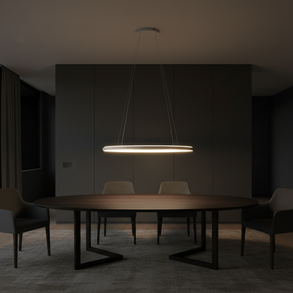 Lampada a sospensione Nobu ovale Redo