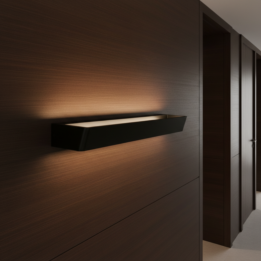 Mantra Applique a LED Altea, larghezza 50 cm, up/down, alluminio