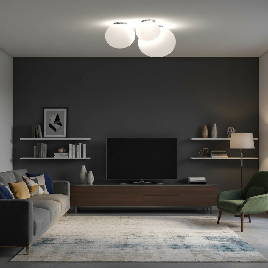 PLAFONIERA TOPLIGHT SOFT 3 DIMENSIONI