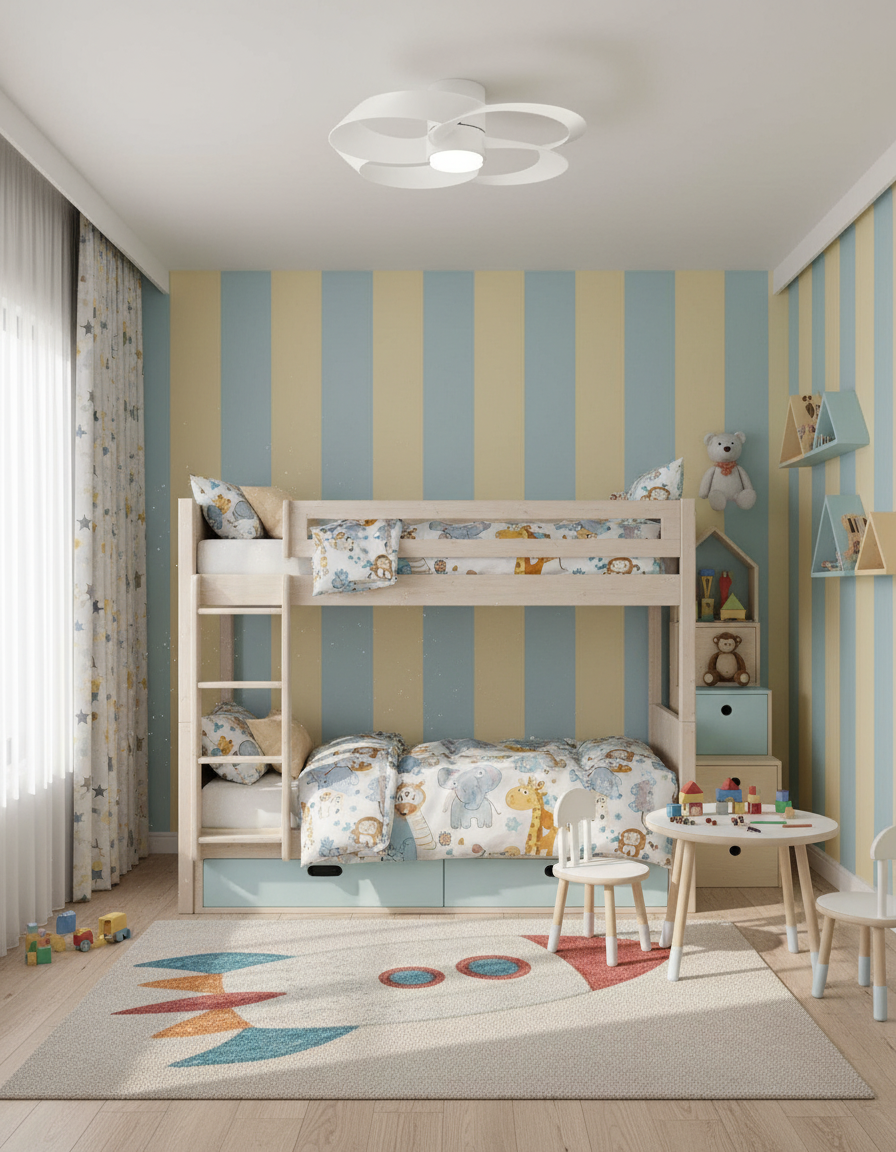 VENTILATORE PLAFONIERA ROSE MANTRA LED