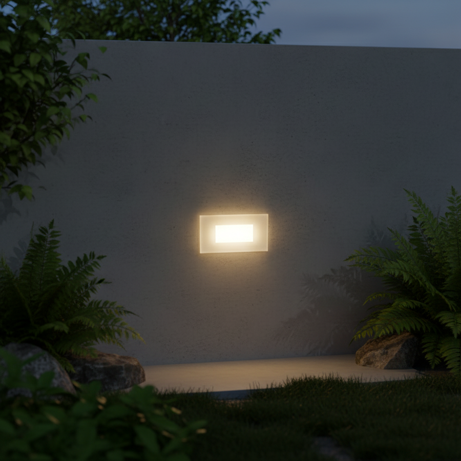 SEGNAPASSO ESTERNO GEALUCE GES2040/2041 LED IP66