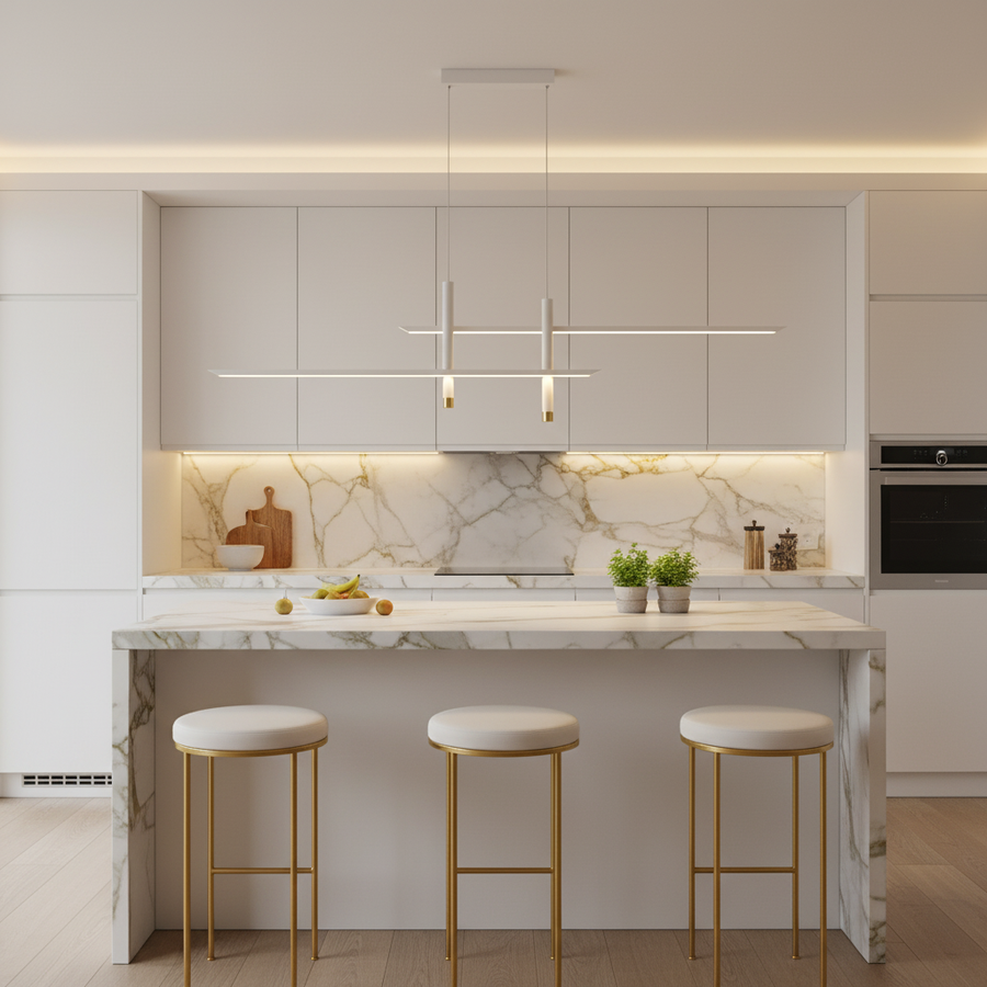 SOSPENSIONE ESPARTA MANTRA LINEARE 1,53 MT LED
