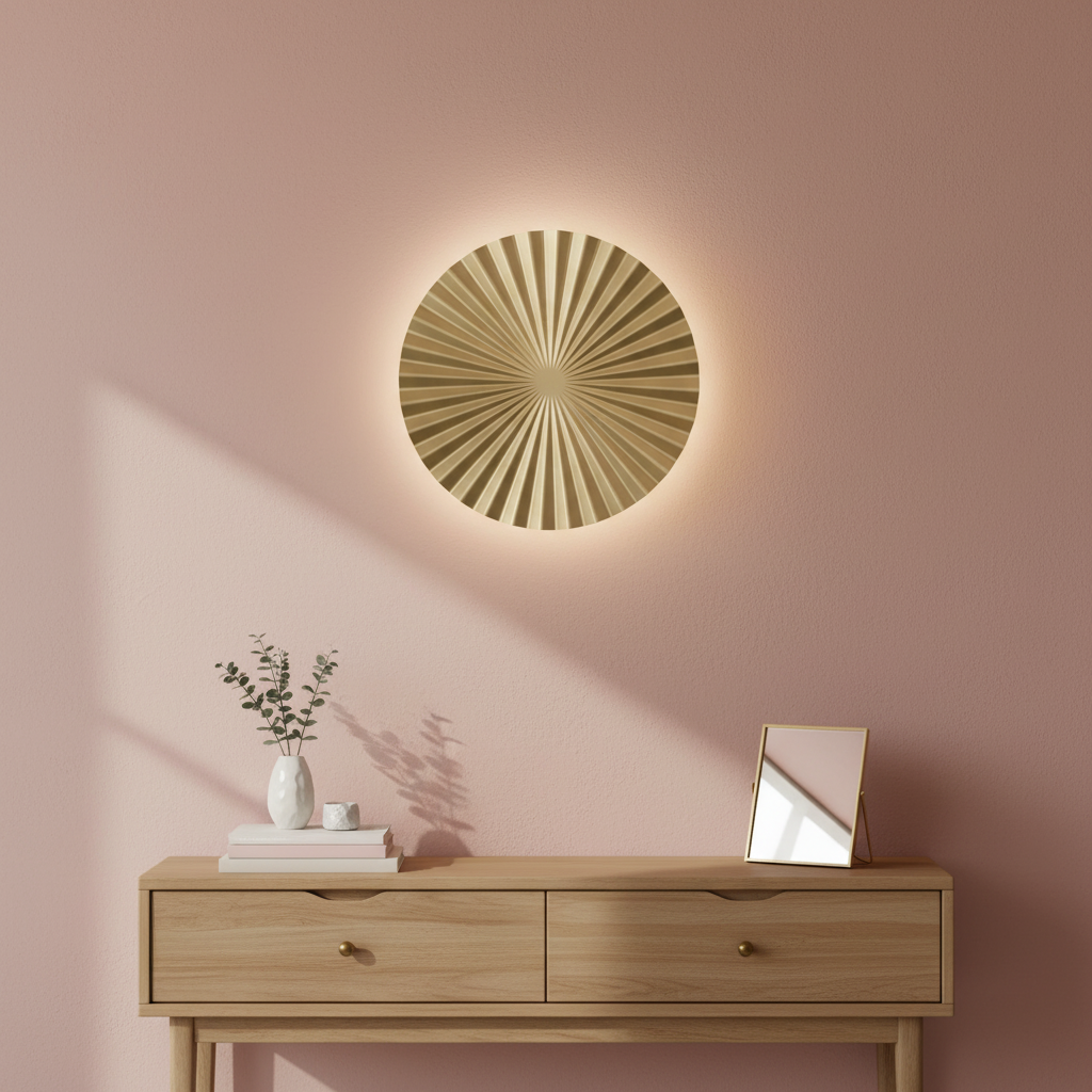 APPLIQUE ANADARA LUCEAMBIENTE LED DIAMETRO 50CM