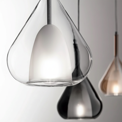 LAMPADARIO A MULTISOSPENSIONE FABAS LILA