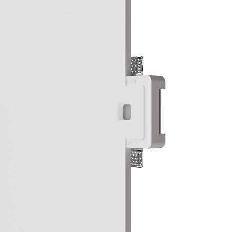 SEGNAPASSO IN GESSO QUADRATO CF CANOVA LED INTEGRATO