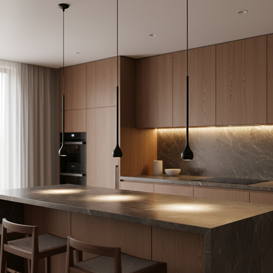 SOSPENSIONE SINGOLA URSULA GEA LUCE LED