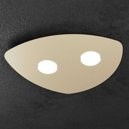 PLAFONIERA SHAPE TOPLIGHT GX53 SABBIA/BIANCA/GRIGIO