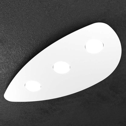 PLAFONIERA SHAPE TOPLIGHT GX53 SABBIA/BIANCA/GRIGIO