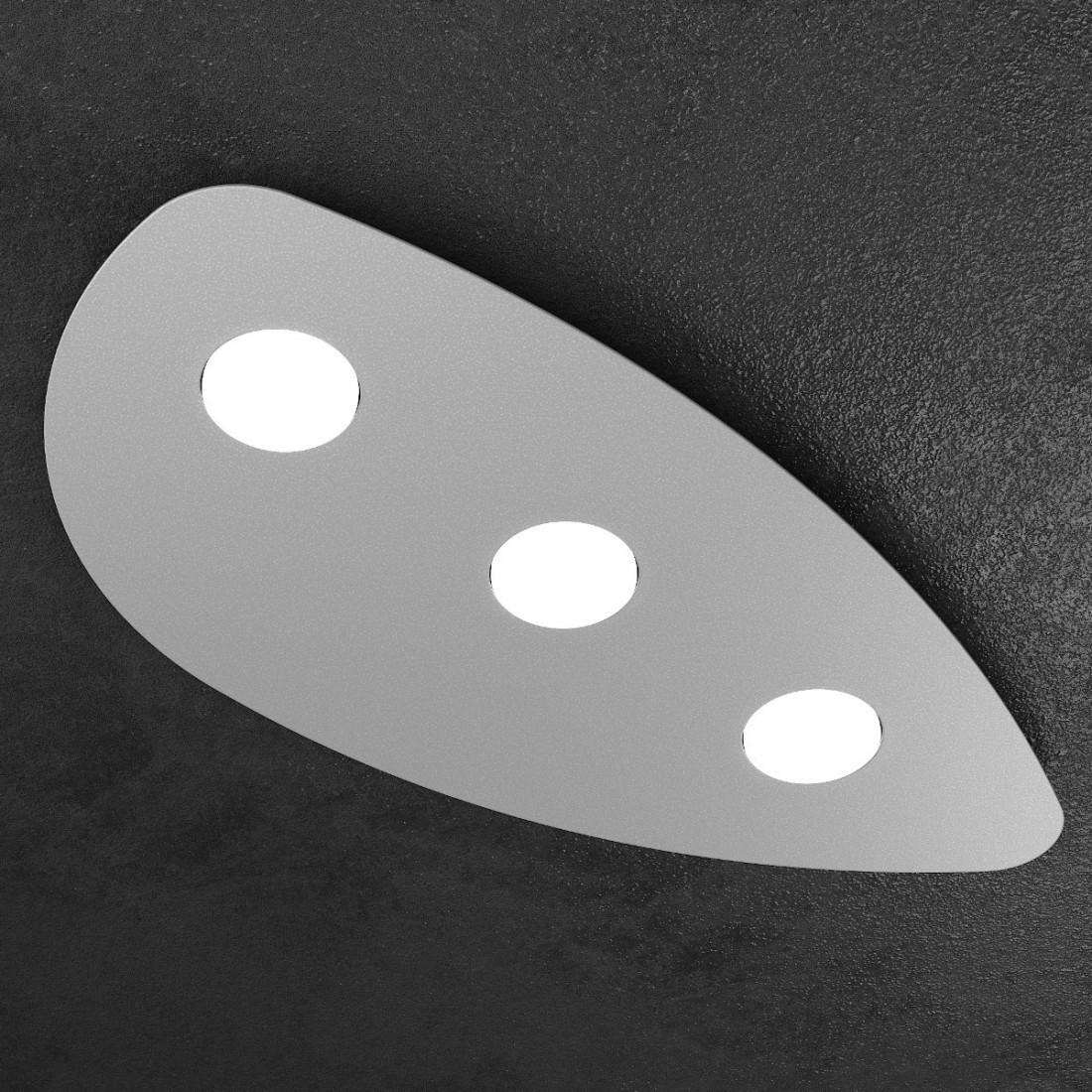 PLAFONIERA SHAPE TOPLIGHT GX53 SABBIA/BIANCA/GRIGIO