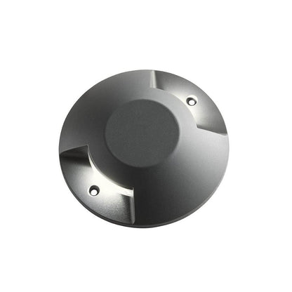 XPUCK REDO SEGNAPASSO DA INCASSO ROTONDO IP67 LED IN ALLUMINIO ANTRACITE